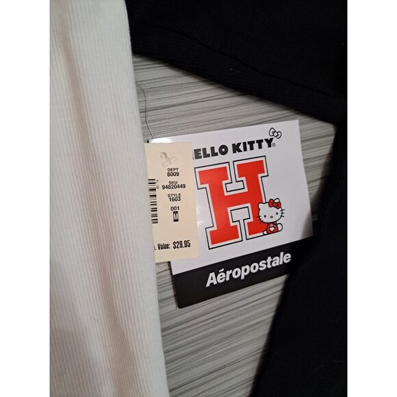 New Hello Kitty Champion Women's Long-Sleeve Raglan T-shirt Aeropostale Size M - Picture 3 of 9